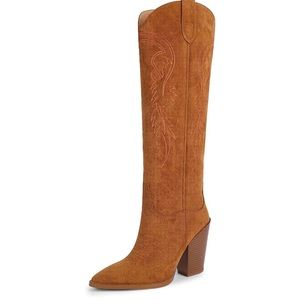 New in box knee high cowboy boots